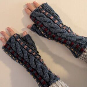 Fingerless mitts from Sundance